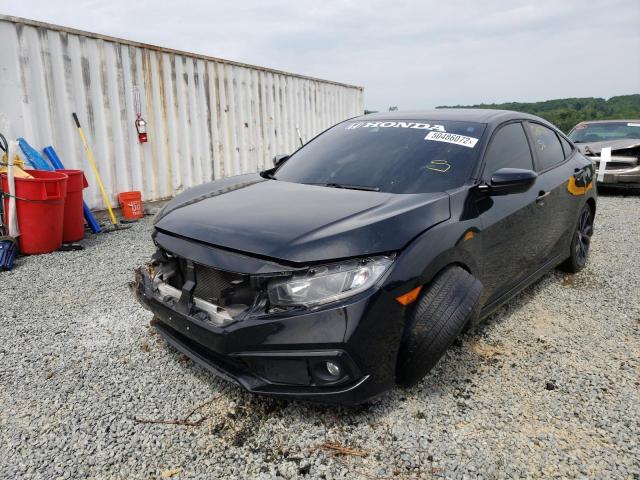 Photo 2 from auction – 2019 HONDA CIVIC SPOR with VIN 19XFC2F87KE035378