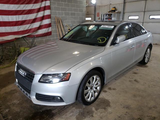 Photo 2 from auction – 2012 AUDI A4 PREMIUM with VIN WAUAFAFL2CN019843