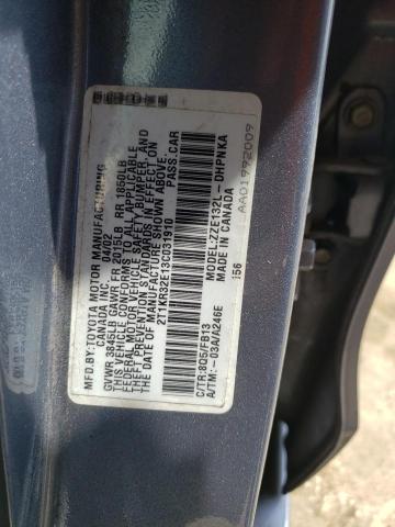 Photo 10 from auction – 2003 TOYOTA COROLLA MA with VIN 2T1KR32E13C031910