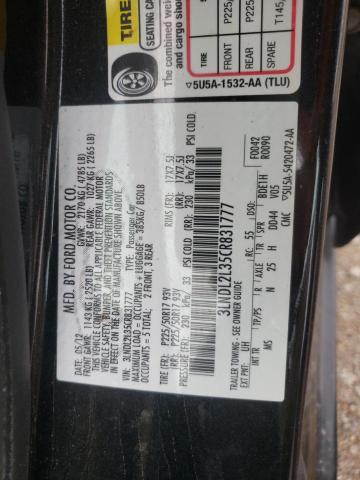 Photo 10 from auction – 2012 LINCOLN MKZ HYBRID with VIN 3LNDL2L35CR831777