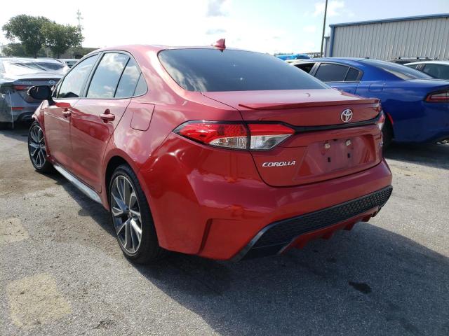 Photo 3 from auction – 2021 TOYOTA COROLLA SE with VIN 5YFS4MCE1MP066113