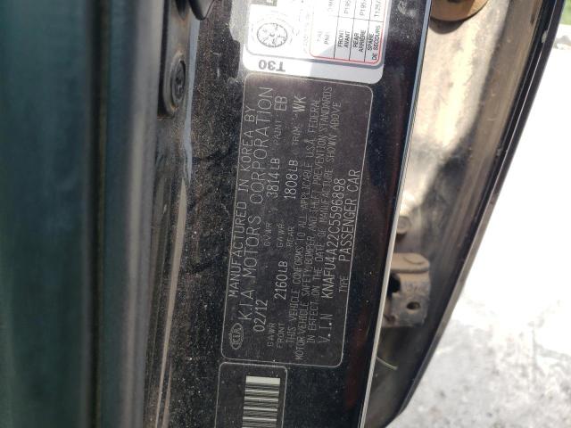 Foto 10 de la subasta – 2012 KIA FORTE EX con VIN KNAFU4A22C5596898
