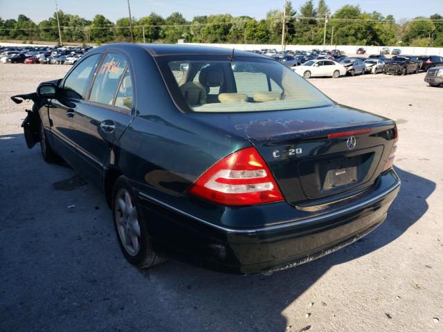 Photo 3 from auction – 2002 MERCEDES-BENZ C 320 with VIN WDBRF64J32F281124