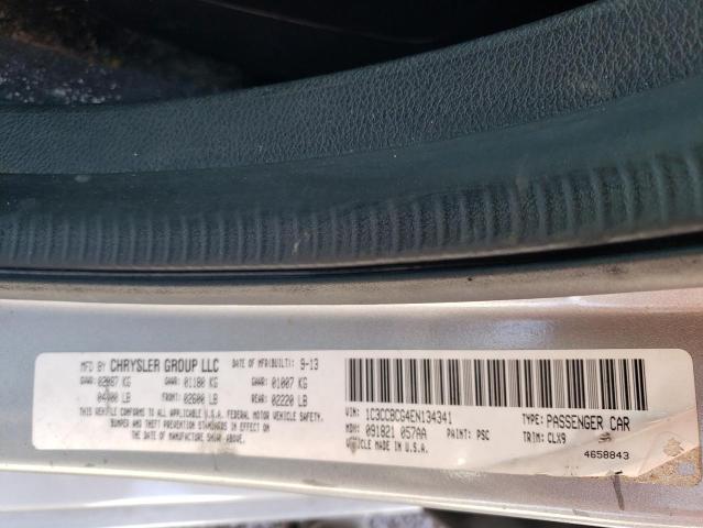 Photo 10 from auction – 2014 CHRYSLER 200 LIMITE with VIN 1C3CCBCG4EN134341