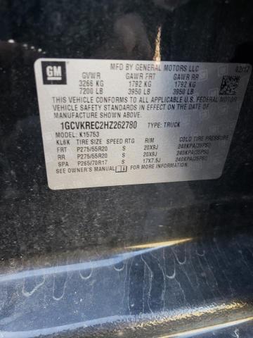 Photo 10 from auction – 2017 CHEVROLET SILVERADO with VIN 1GCVKREC2HZ262780
