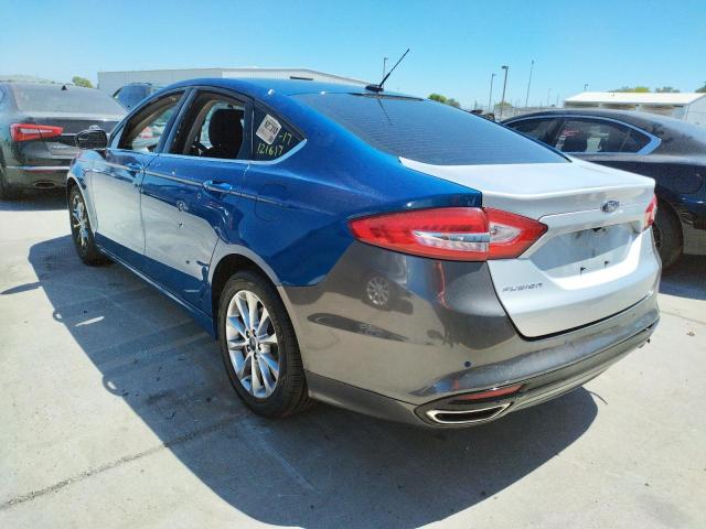 Photo 3 from auction – 2017 FORD FUSION SE with VIN 3FA6P0HD5HR222189