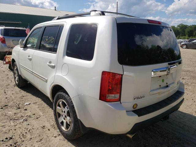Foto 3 de la subasta – 2011 HONDA PILOT TOUR con VIN 5FNYF4H91BB008639