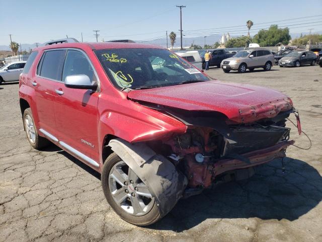 GMC TERRAIN DE 2015 with VIN 2GKALUEK9F6277988 - Photo from auction