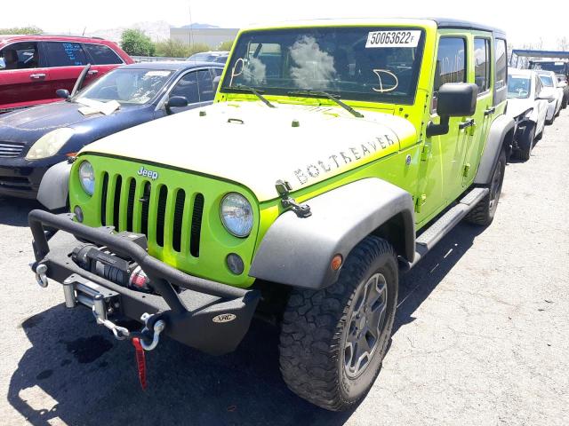 Photo 2 from auction – 2016 JEEP WRANGLER U with VIN 1C4BJWDG0GL303482