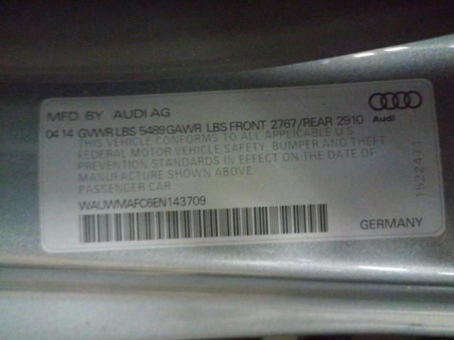 Photo 10 from auction – 2014 AUDI A7 PREMIUM with VIN WAUWMAFC6EN143709