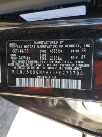 Photo 10 from auction – 2014 KIA OPTIMA EX with VIN 5XXGN4A75EG273783