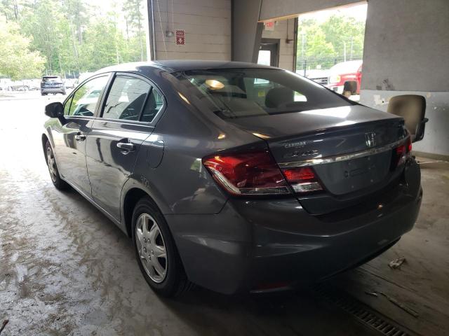 Photo 3 from auction – 2013 HONDA CIVIC LX with VIN 2HGFB2F57DH548907