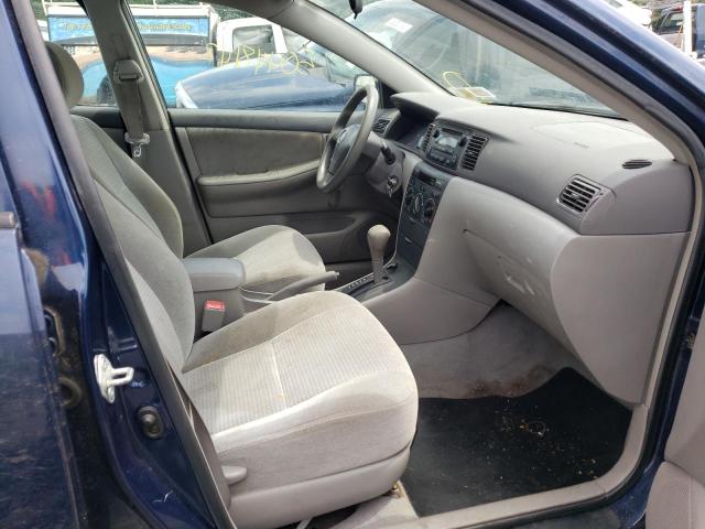 Photo 5 from auction – 2005 TOYOTA COROLLA CE with VIN 2T1BR32E75C399222