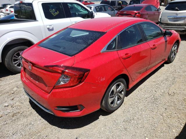 Photo 4 from auction – 2019 HONDA CIVIC LX with VIN 2HGFC2F61KH550638