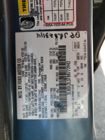 Photo 10 from auction – 2011 LINCOLN MKZ HYBRID with VIN 3LNDL2L37BR772942