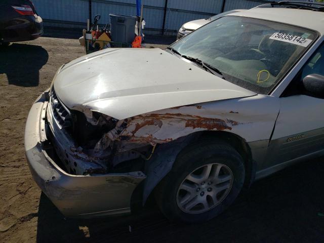 Photo 9 from auction – 2003 SUBARU LEGACY OUT with VIN 4S3BH665937641778