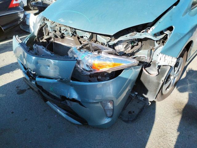 Photo 9 from auction – 2015 TOYOTA PRIUS with VIN JTDKN3DUXF1980154