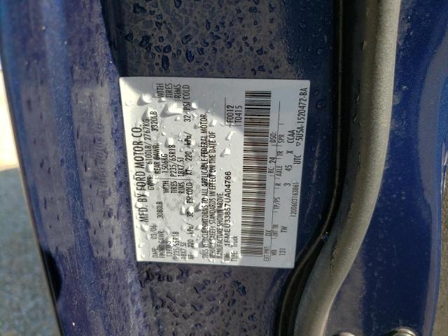 Photo 10 from auction – 2007 FORD EXPLORER S with VIN 1FMEU33857UA04766