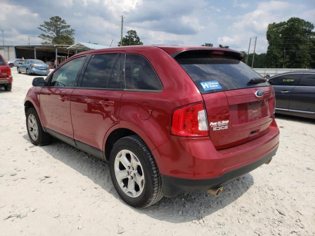 Photo 3 from auction – 2014 FORD EDGE SEL with VIN 2FMDK3JCXEBA81628