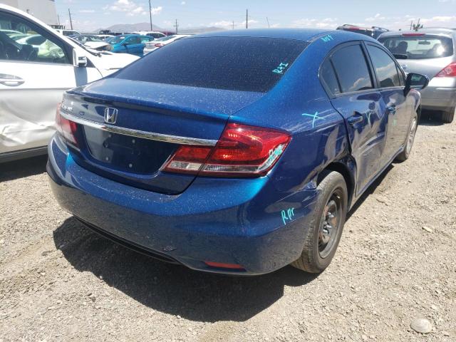 Photo 4 from auction – 2014 HONDA CIVIC LX with VIN 19XFB2E57EE069299