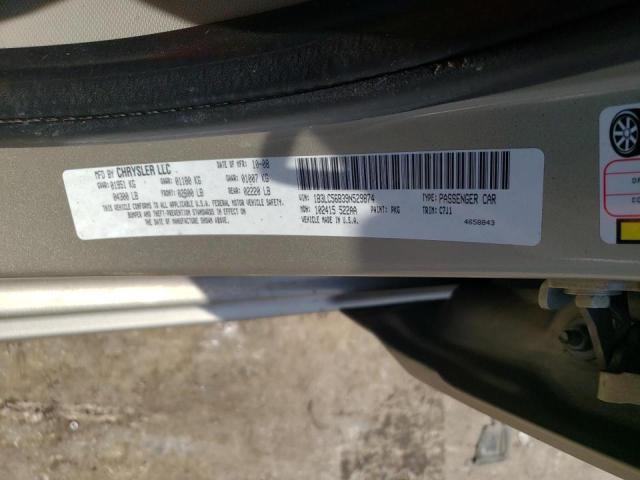 Photo 10 from auction – 2009 DODGE AVENGER SX with VIN 1B3LC56B39N529874