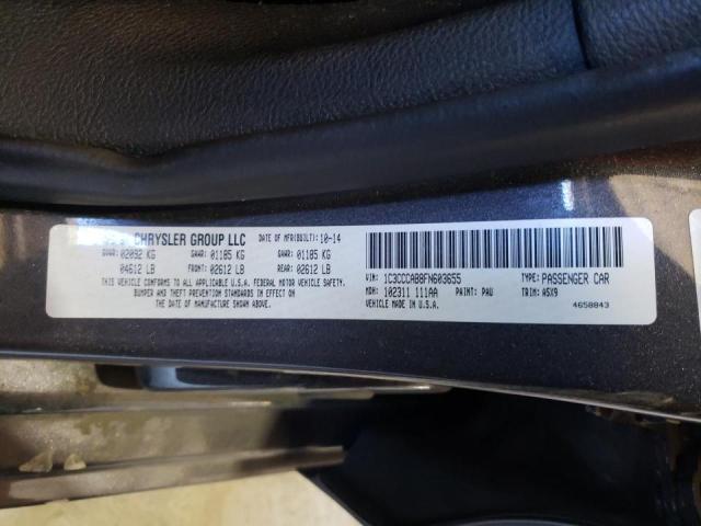 Photo 10 from auction – 2015 CHRYSLER 200 LIMITE with VIN 1C3CCCAB8FN603655