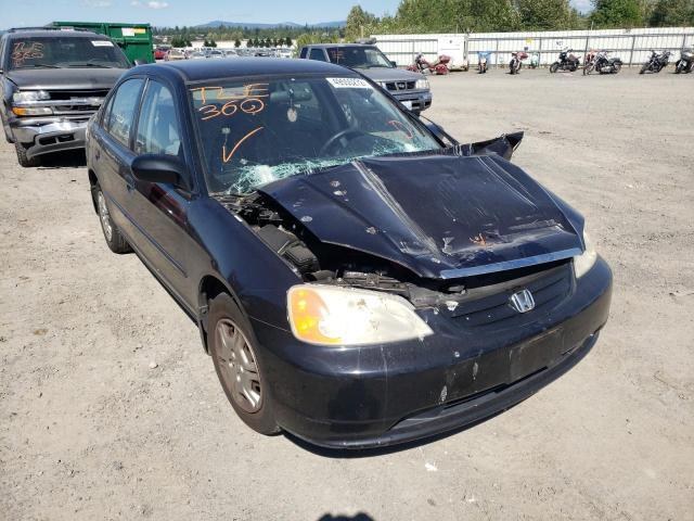 Photo 1 from auction – 2001 HONDA CIVIC LX with VIN 2HGES16581H548660