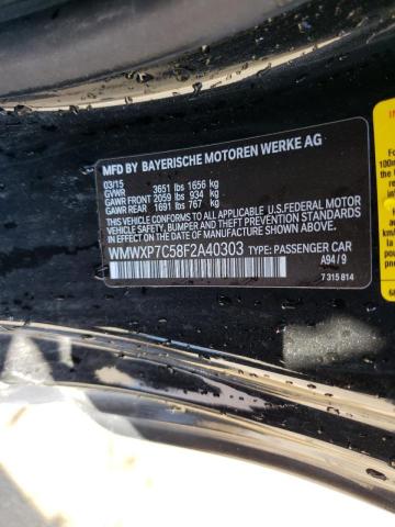 Photo 10 from auction – 2015 MINI COOPER S with VIN WMWXP7C58F2A40303