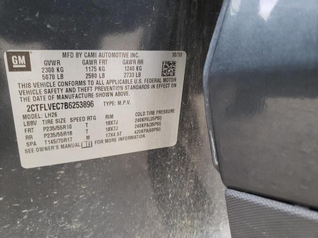 Photo 10 from auction – 2011 GMC TERRAIN SL with VIN 2CTFLVEC7B6253896