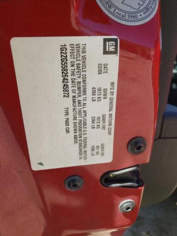 Photo 10 from auction – 2006 PONTIAC G6 SE1 with VIN 1G2ZG558264245872