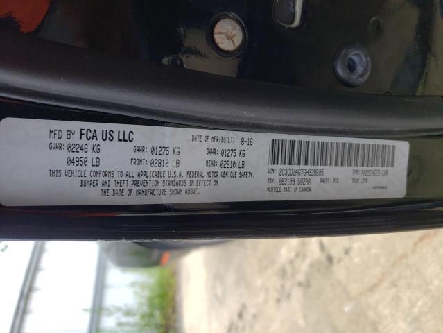 Photo 10 from auction – 2016 DODGE CHALLENGER with VIN 2C3CDZAG7GH338605