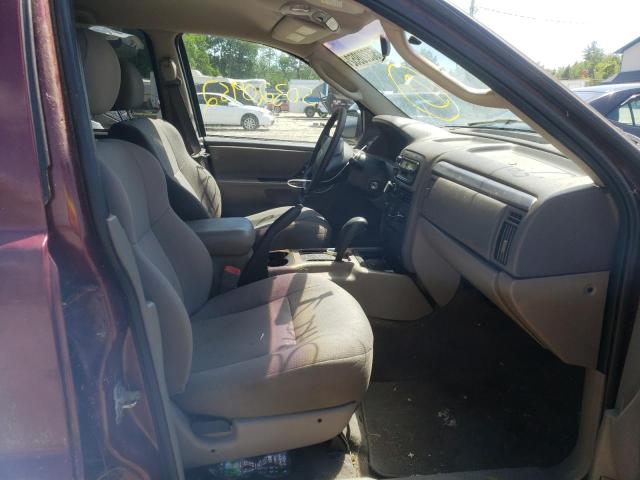 Photo 5 from auction – 2002 JEEP GRAND CHER with VIN 1J4GW48S82C125365