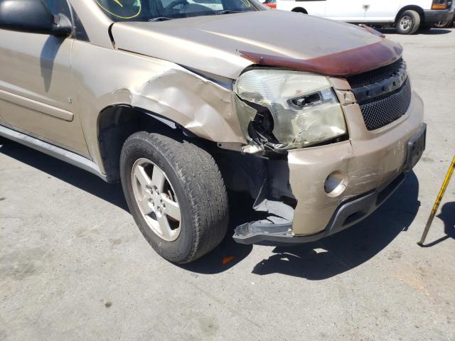 Photo 9 from auction – 2007 CHEVROLET EQUINOX LS with VIN 2CNDL13F576228278