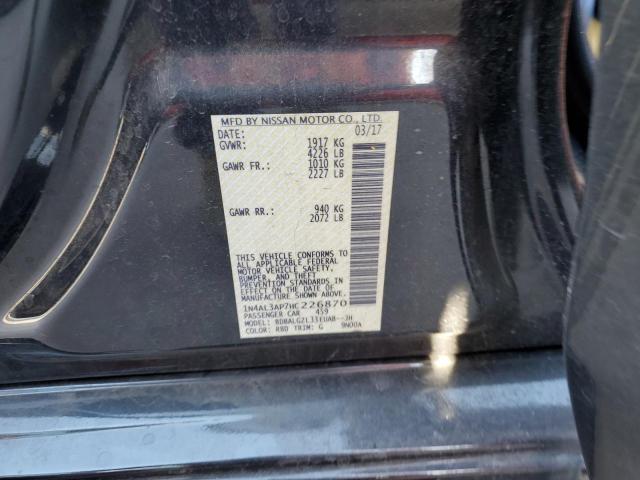 Photo 10 from auction – 2017 NISSAN ALTIMA 2.5 with VIN 1N4AL3AP7HC226870