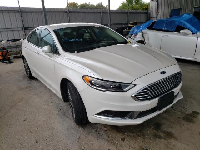 FORD FUSION SE 2018 with VIN 3FA6P0HDXJR126919 - Photo from auction