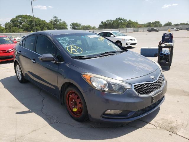 KIA FORTE EX 2014 with VIN KNAFX4A8XE5084403 - Photo from auction
