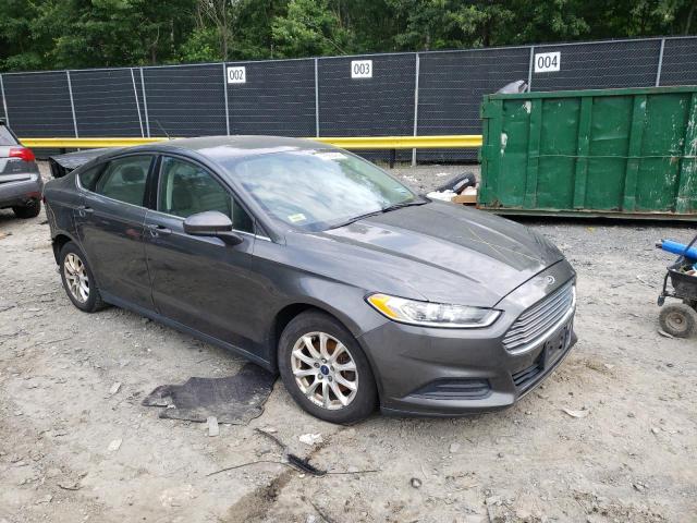 FORD FUSION S 2015 with VIN 1FA6P0G76F5129371 - Photo from auction
