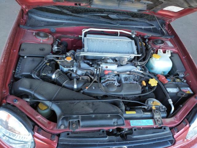 Photo 7 from auction – 2002 SUBARU IMPREZA WR with VIN JF1GG29662H801152