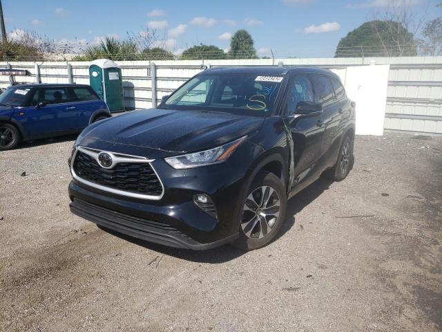Photo 2 from auction – 2020 TOYOTA HIGHLANDER with VIN 5TDGZRBH0LS016941