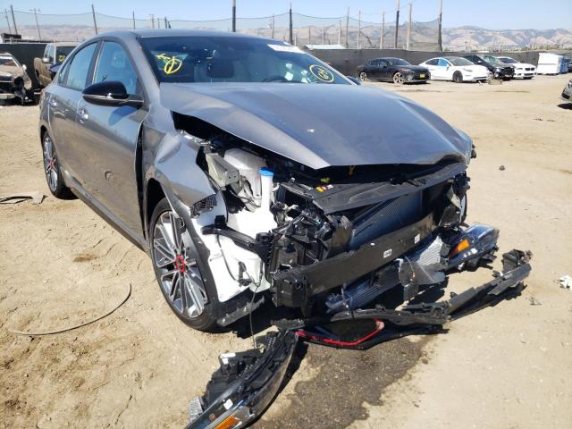 KIA FORTE GT 2022 with VIN 3KPF44AC5NE477469 - Photo from auction