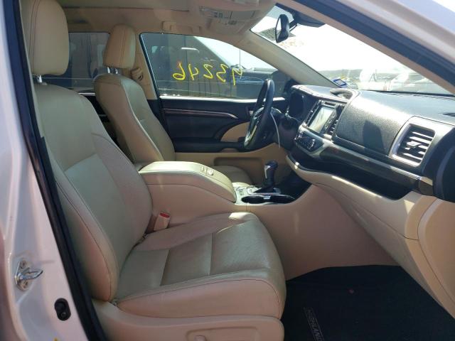 Photo 5 from auction – 2014 TOYOTA HIGHLANDER with VIN 5TDDKRFH3ES058038