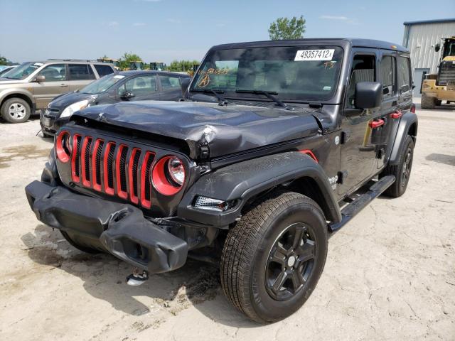 Photo 2 from auction – 2021 JEEP WRANGLER U with VIN 1C4HJXDG3MW536623