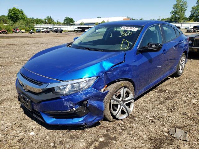 Photo 2 from auction – 2017 HONDA CIVIC LX with VIN 19XFC2F53HE027518