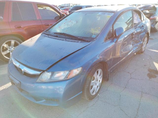 Photo 2 from auction – 2009 HONDA CIVIC LX with VIN 19XFA16559E029367