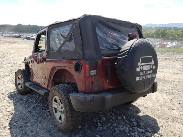 Photo 3 from auction – 2010 JEEP WRANGLER S with VIN 1J4AA2D12AL154879