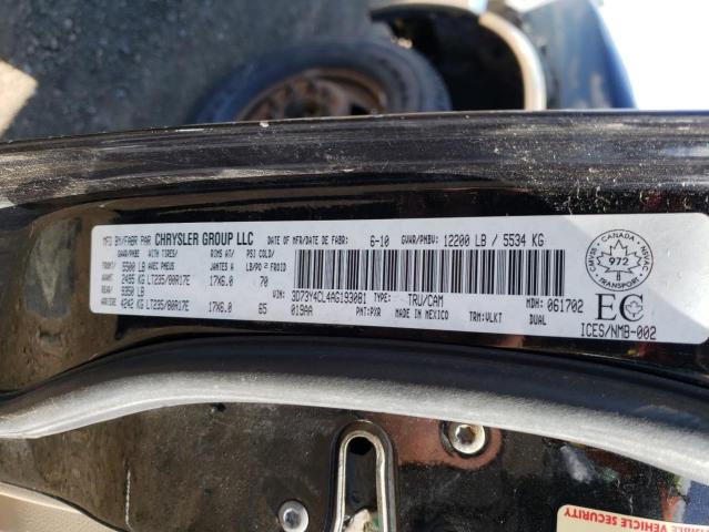 Photo 10 from auction – 2010 DODGE RAM 3500 with VIN 3D73Y4CL4AG193081