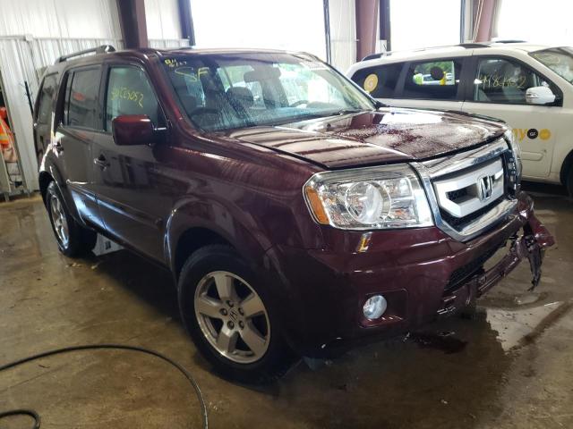 HONDA PILOT EXL 2011 with VIN 5FNYF4H55BB027868 - Photo from auction