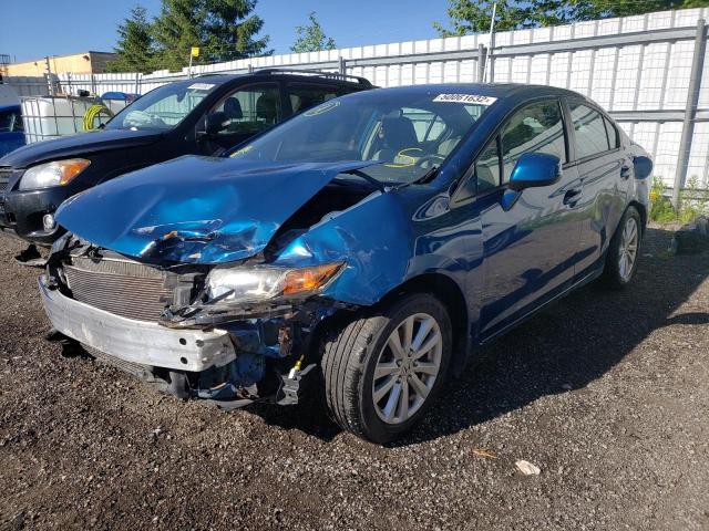 Photo 2 from auction – 2012 HONDA CIVIC LX with VIN 2HGFB2F57CH013087