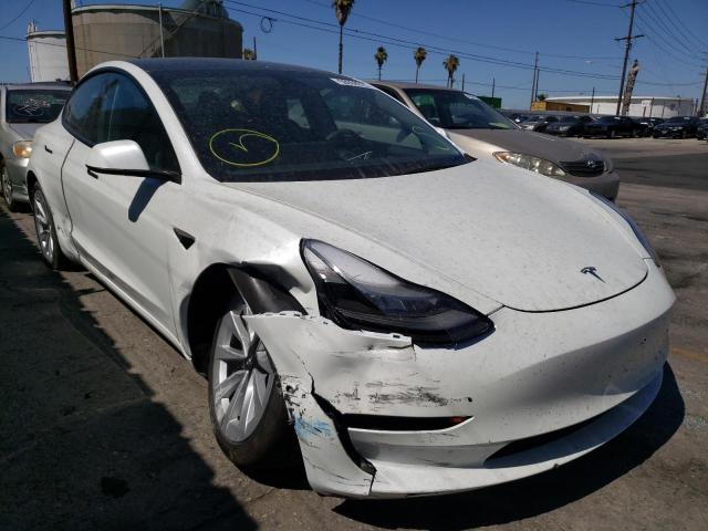 TESLA MODEL 3 2022 with VIN 5YJ3E1EA1NF175212 - Photo from auction
