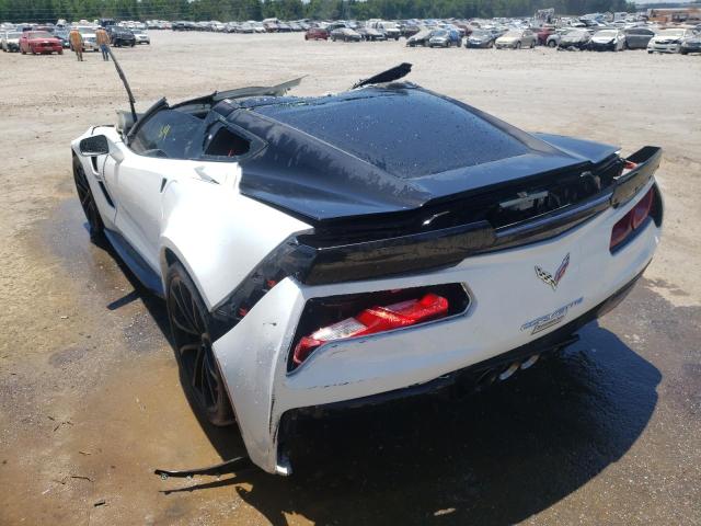 Photo 3 from auction – 2017 CHEVROLET CORVETTE G with VIN 1G1YW2D77H5104562